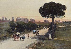 Rom, Claudius Akvædukt af European Photographer